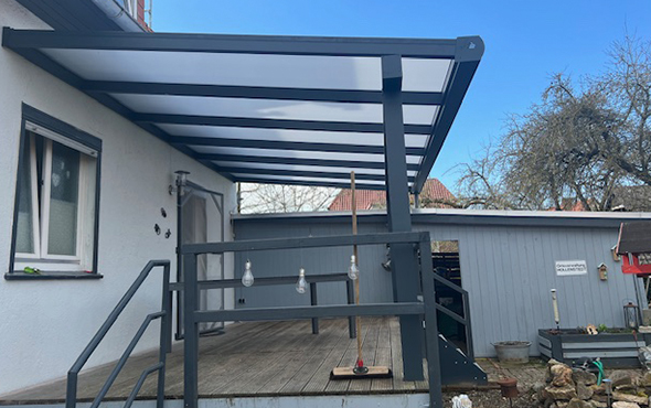 Aluminium Überdachungen